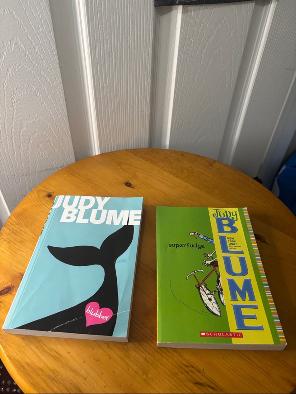 Judy Blume Paperback Book Lot - Blue & Green Covers
